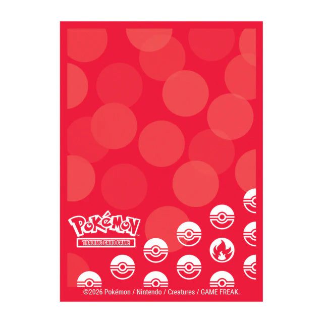 Pokémon Sleeves STD 65 Ultra pro Energy Fire Type