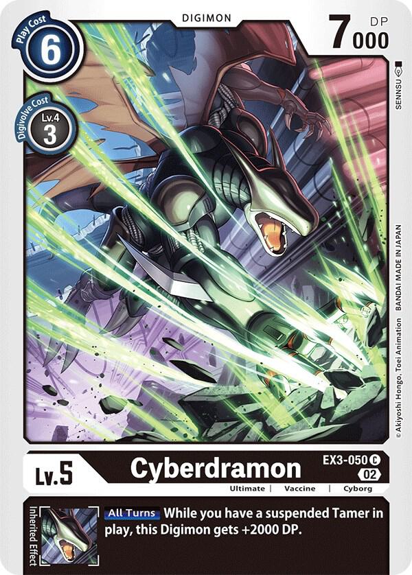 Cyberdramon - Draconic Roar (EX03)