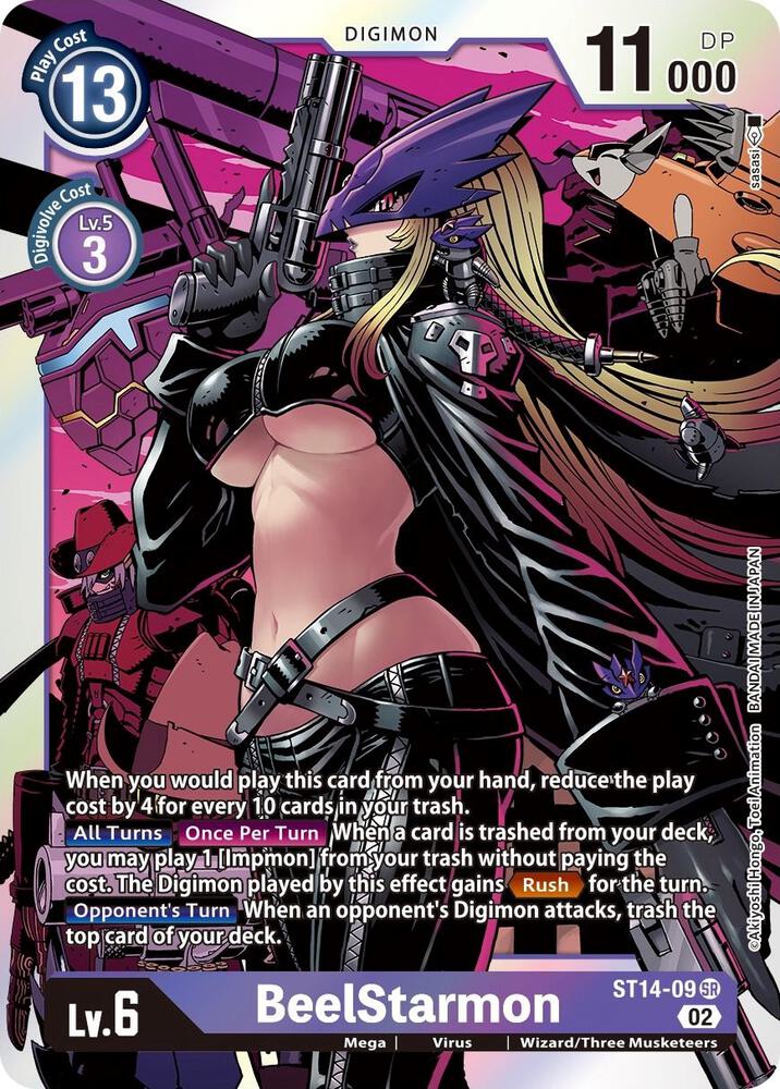 BeelStarmon - Starter Deck 14: Beelzemon Advanced Deck Set (ST-14)