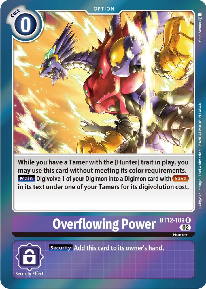Overflowing Power - Across Time (BT12)