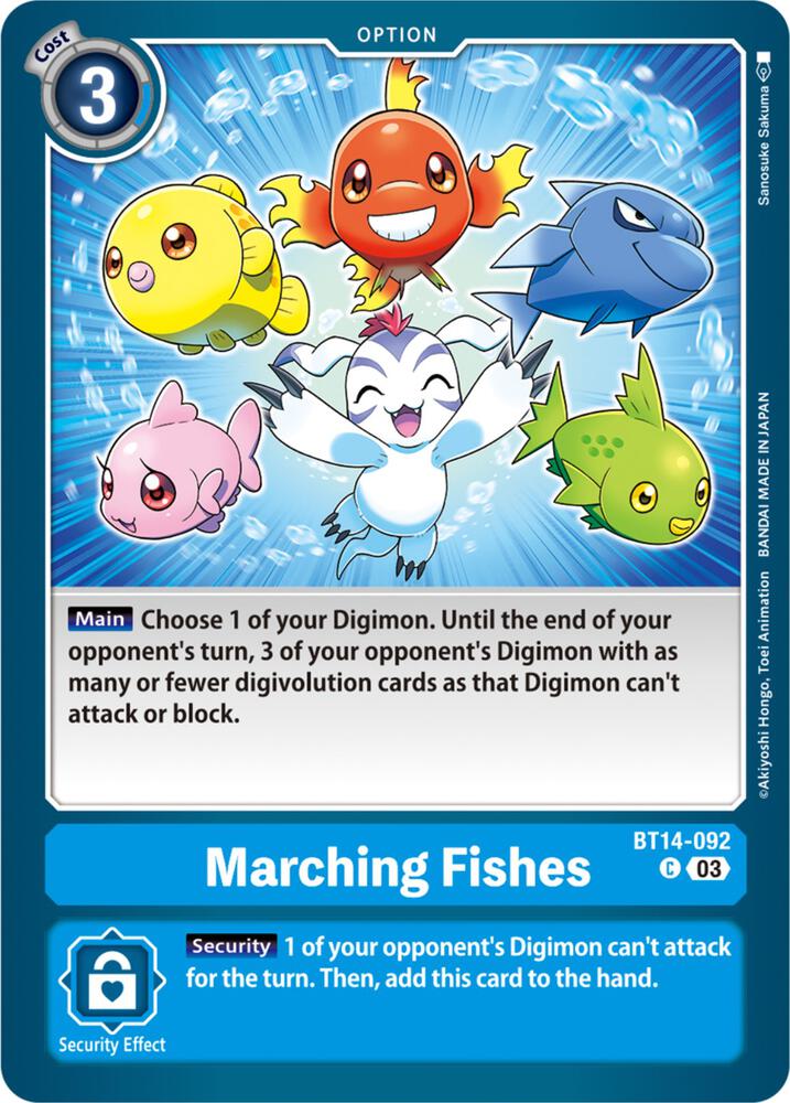 Marching Fishes - Blast Ace (BT14)
