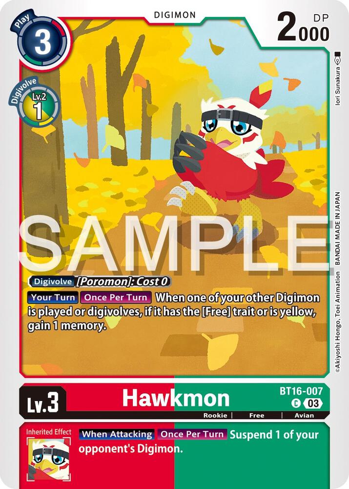 Hawkmon - Beginning Observer (BT16)