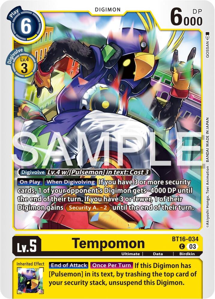 Tempomon - Beginning Observer (BT16)