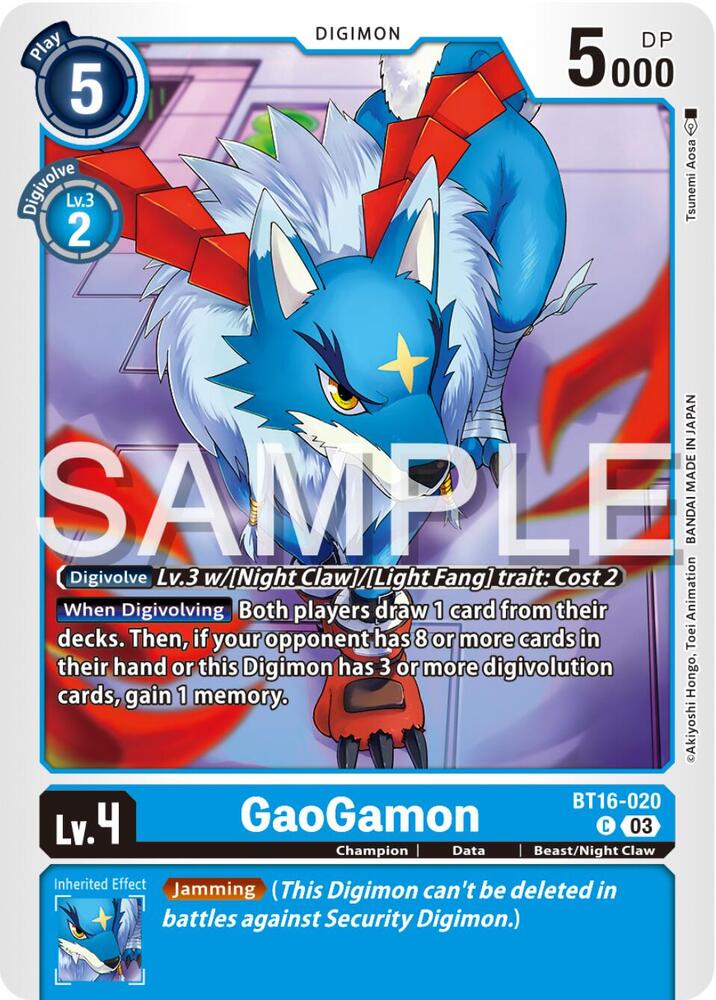 GaoGamon - Beginning Observer (BT16)
