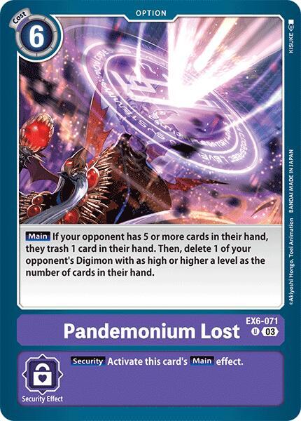 Pandemonium Lost - Infernal Ascension (EX06)