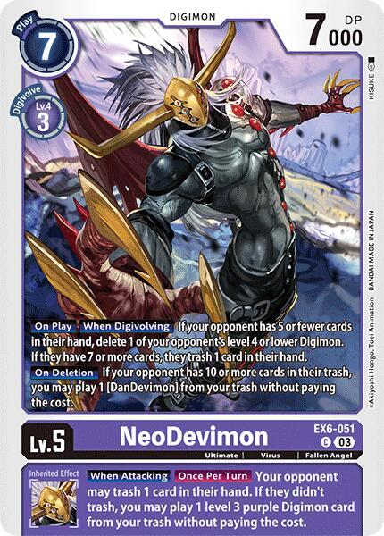 NeoDevimon - Infernal Ascension (EX06)