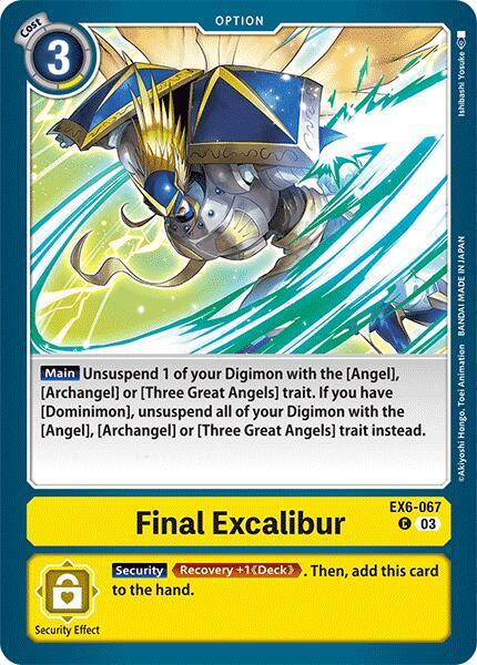 Final Excalibur - Infernal Ascension (EX06)