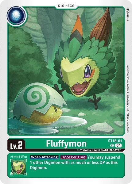 Fluffymon - Starter Deck 18: Guardian Vortex (ST-18)