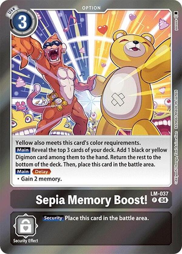 Sepia Memory Boost! - Special Limited Set (LM)