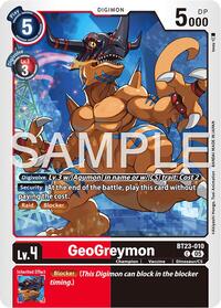 GeoGreymon BT23-010 C