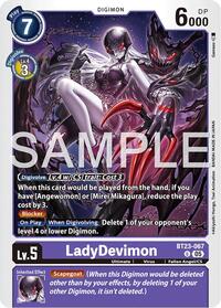LadyDevimon BT23-067 U