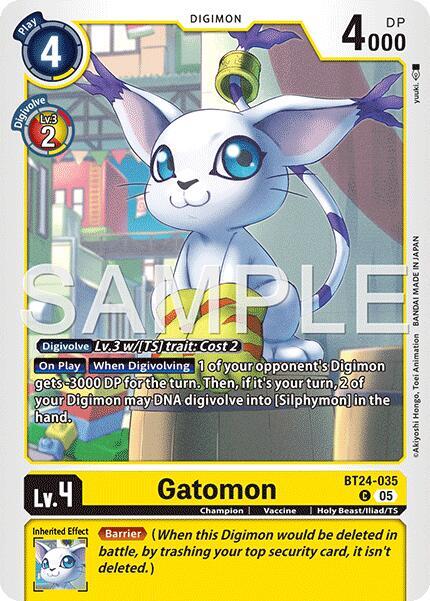 Gatomon BT24-035 C