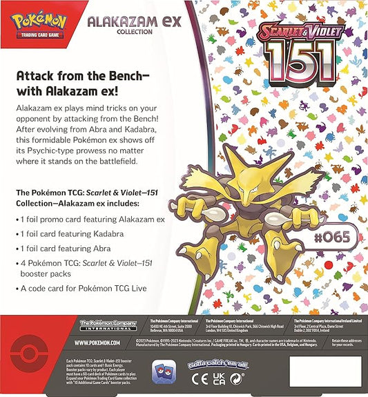Pokémon TCG: Alakazam ex Collection