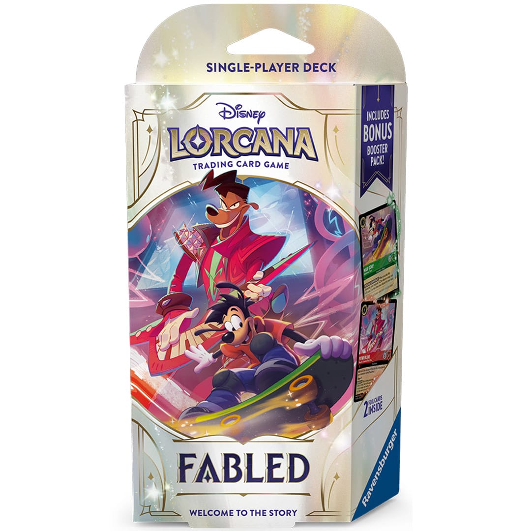 Lorcana: Fabled - Started deck Powerline y Max