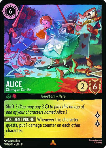 Alice Clumsy as Can Be
