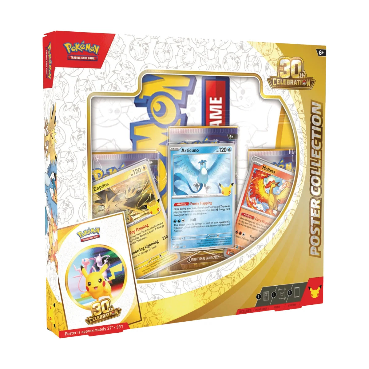 Pokemon 30th celebration poster collection - INGLES