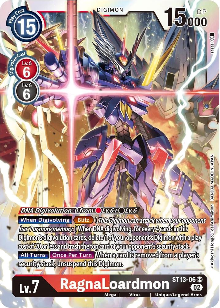 RagnaLoardmon - Starter Deck 13: Ragnaloardmon (ST-13)