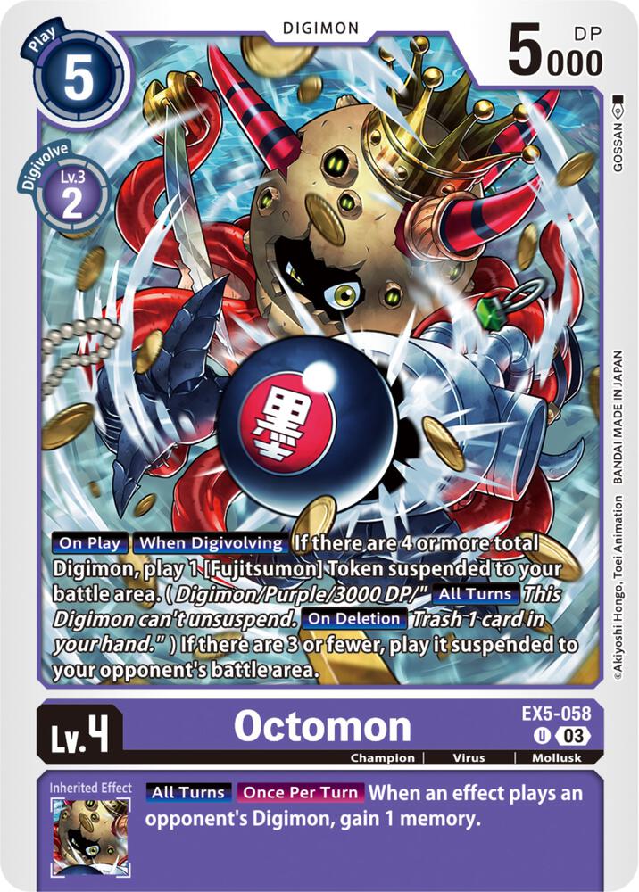 Octomon - Animal Colosseum (EX05)