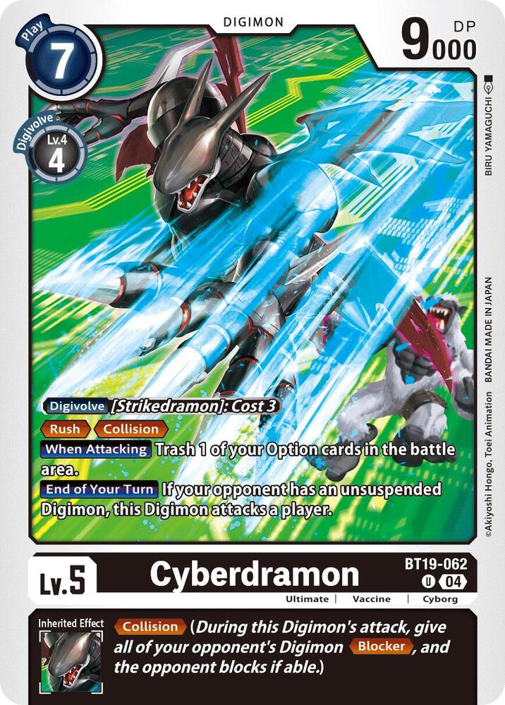 Cyberdramon - Release Special Booster 2.5 (BT19-20)