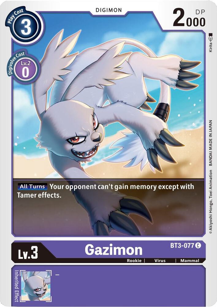 Gazimon - Release Special Booster 1.5 (BT01-03B)