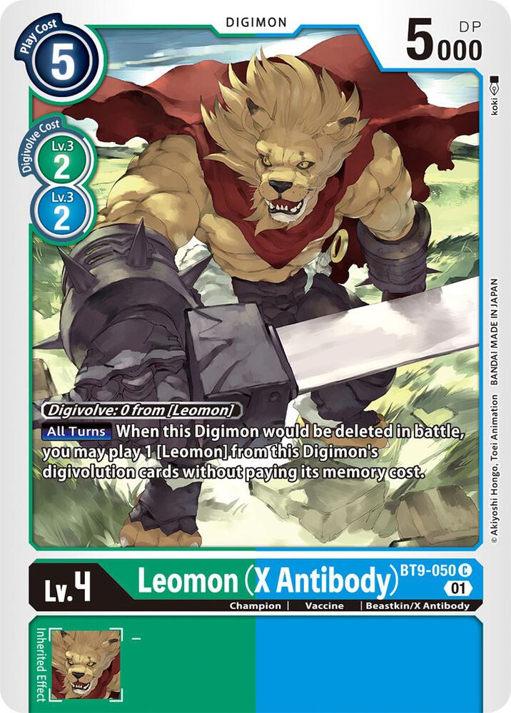 Leomon (X Antibody) - X Record (BT09)