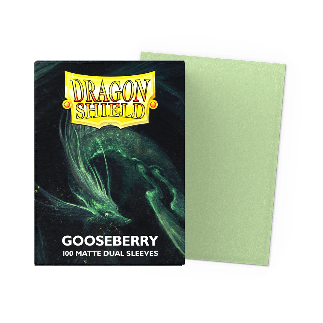 Dragon Shield Gooseberry Dual Sleeves