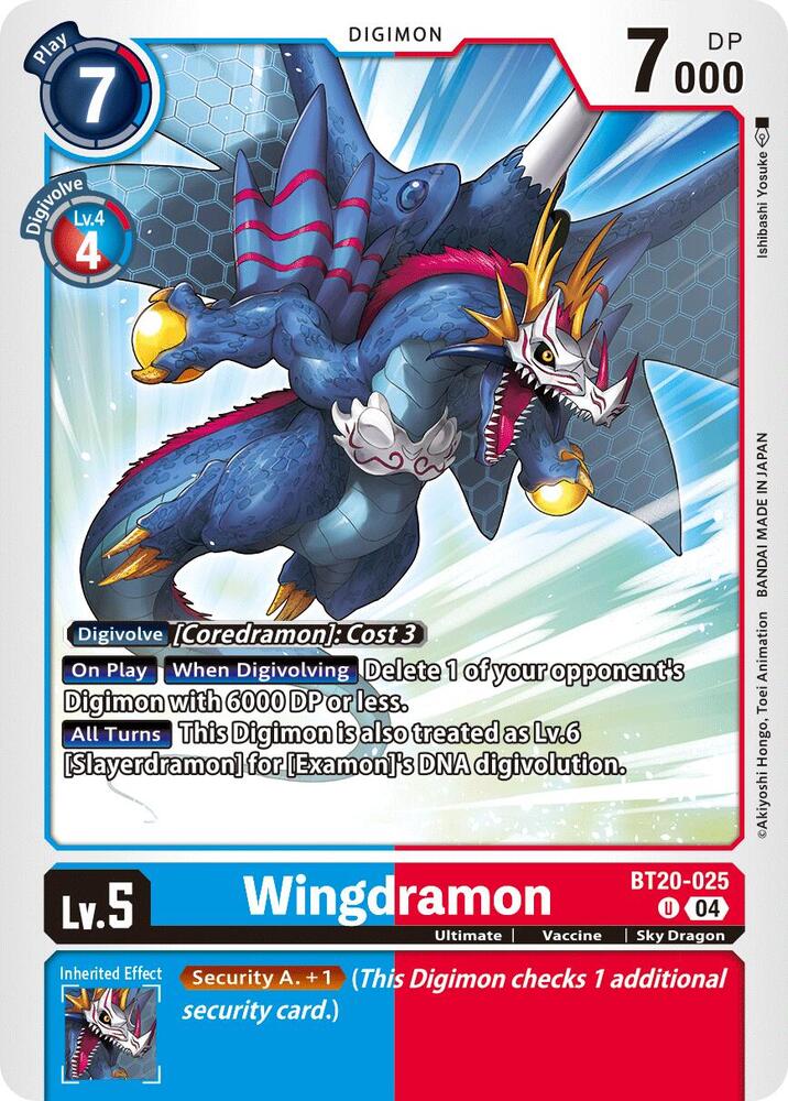 Wingdramon - Release Special Booster 2.5 (BT19-20)