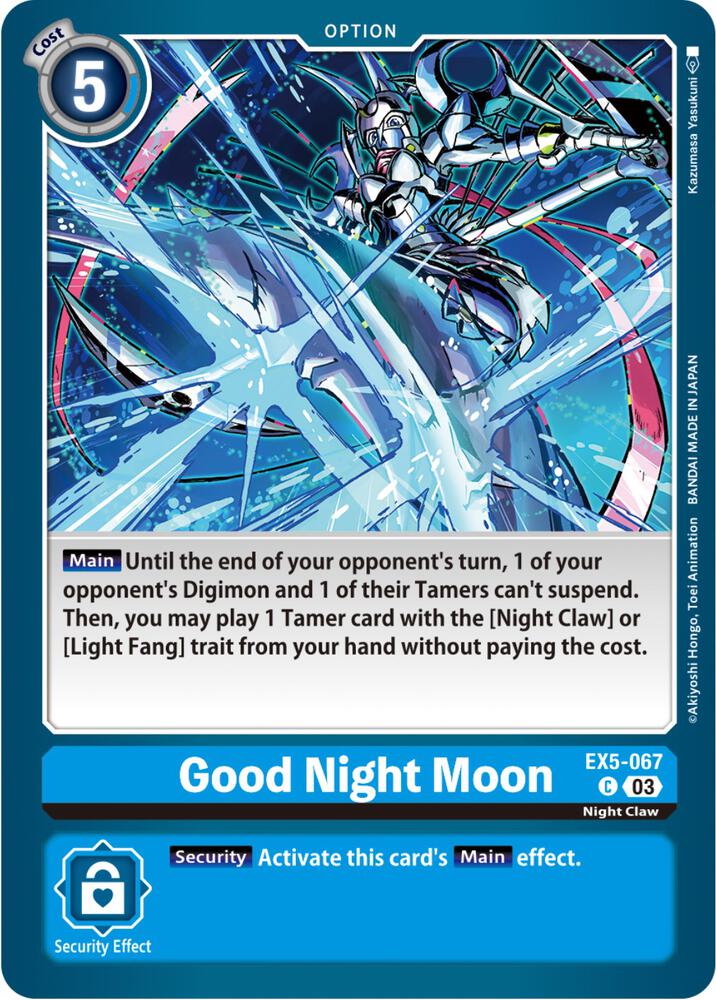 Good Night Moon - Animal Colosseum (EX05)