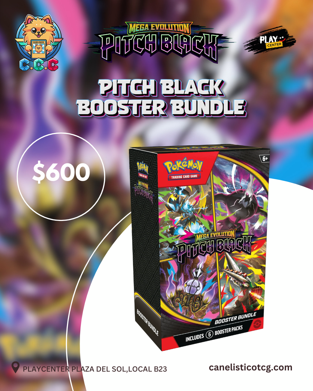 Pokemon Pitch Black Booster Bundle - INGLÉS