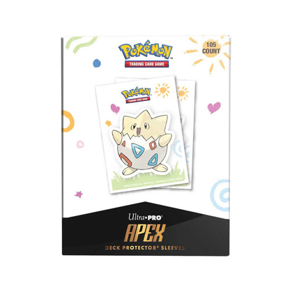 Ultra Pro: Togepi 105ct APEX™ Deck Protector Sleeves for Pokémon