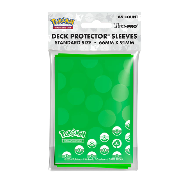 Pokémon Sleeves STD 65 Ultra pro Energy Grass Type