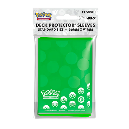 Pokémon Sleeves STD 65 Ultra pro Energy Grass Type