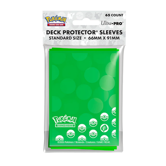 Pokémon Sleeves STD 65 Ultra pro Energy Grass Type