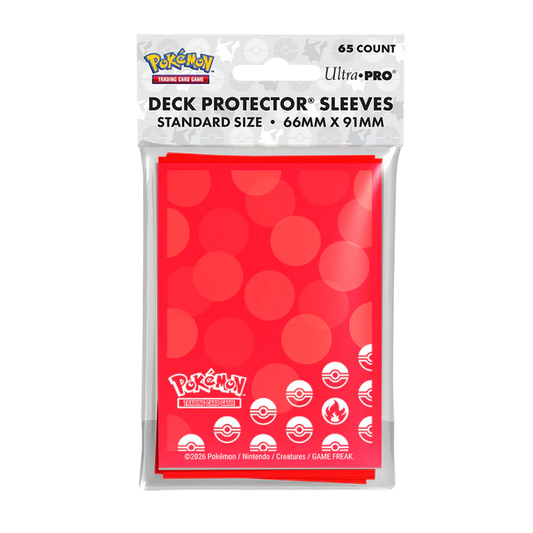 Pokémon Sleeves STD 65 Ultra pro Energy Fire Type
