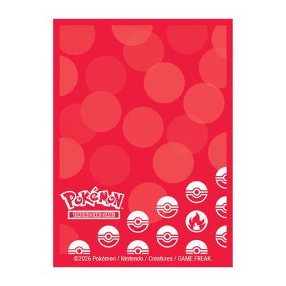 Pokémon Sleeves STD 65 Ultra pro Energy Fire Type