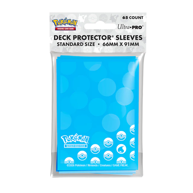 Pokémon Sleeves STD 65 Ultra pro Energy Water Type
