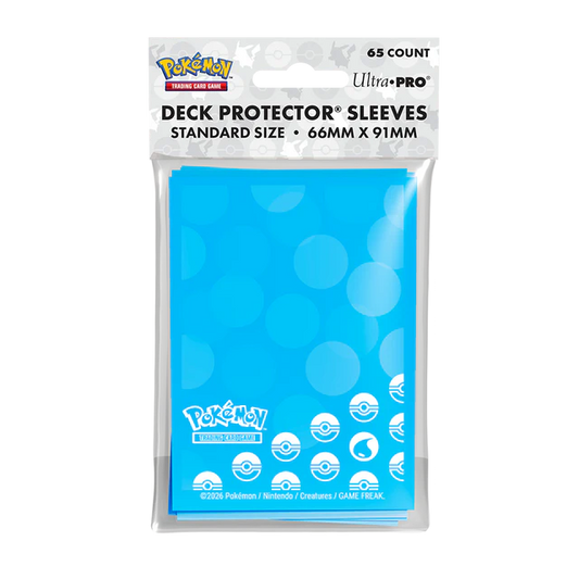 Pokémon Sleeves STD 65 Ultra pro Energy Water Type