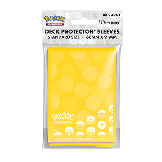 Pokémon Sleeves STD 65 Ultra pro Energy Lightning Type