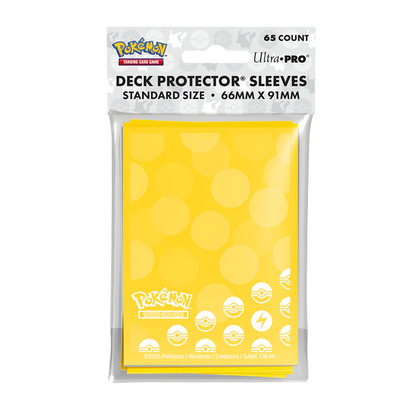 Pokémon Sleeves STD 65 Ultra pro Energy Lightning Type