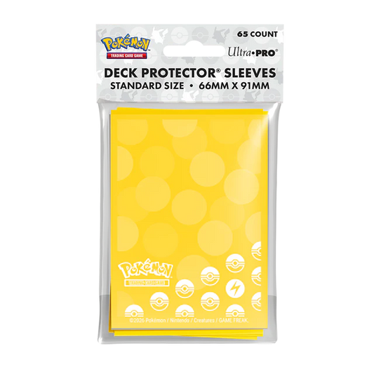 Pokémon Sleeves STD 65 Ultra pro Energy Lightning Type