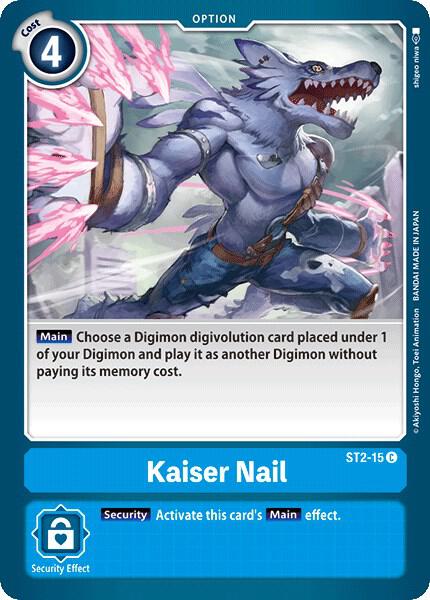 Kaiser Nail - Starter Deck 02: Cocytus Blue (ST-2)