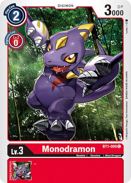 Monodramon - Release Special Booster 1.0 (BT01-03A)