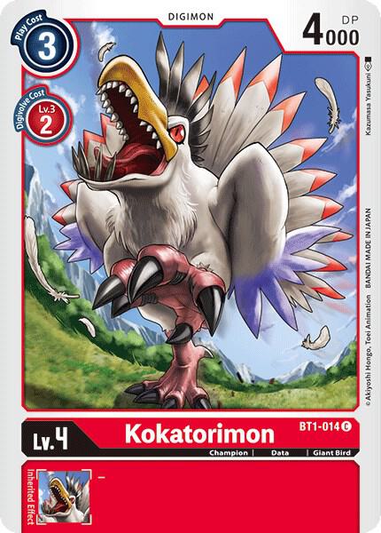 Kokatorimon - Release Special Booster 1.0 (BT01-03A)