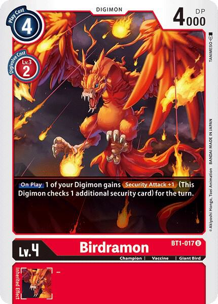 Birdramon - BT1-017 - Release Special Booster 1.0 (BT01-03A)