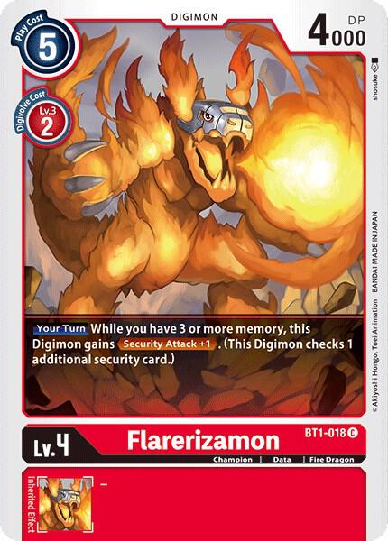 Flarerizamon - Release Special Booster 1.0 (BT01-03A)
