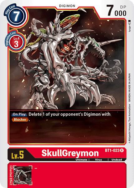 SkullGreymon - Release Special Booster 1.0 (BT01-03A)