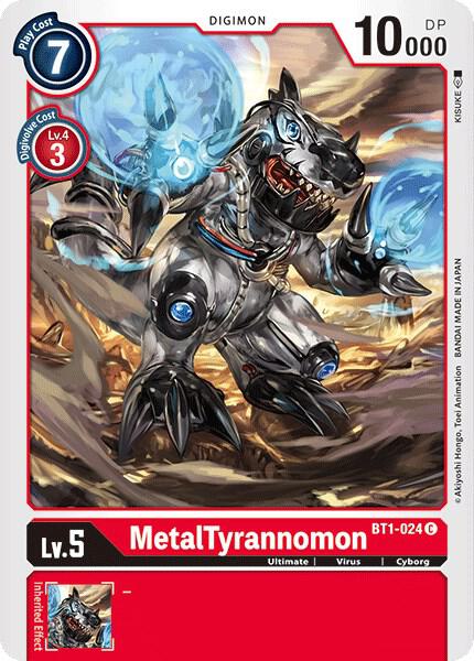 MetalTyrannomon - Release Special Booster 1.0 (BT01-03A)
