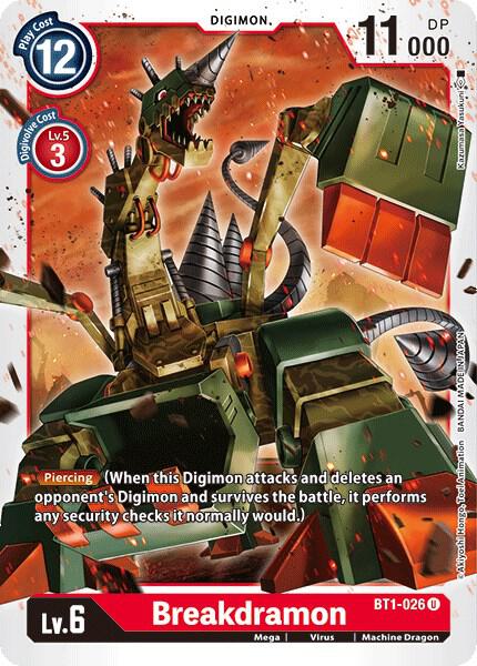 Breakdramon - Release Special Booster 1.0 (BT01-03A)