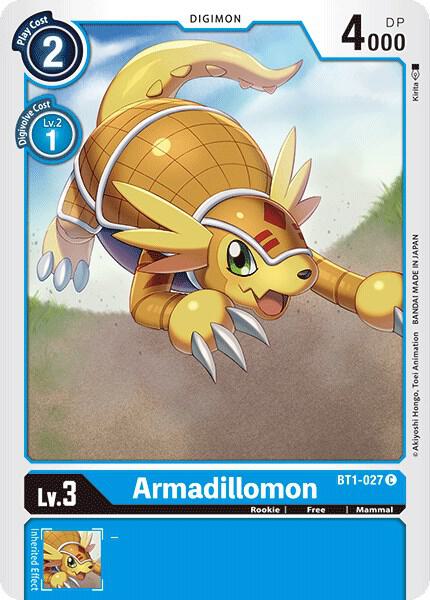 Armadillomon - BT1-027 - Release Special Booster 1.0 (BT01-03A)