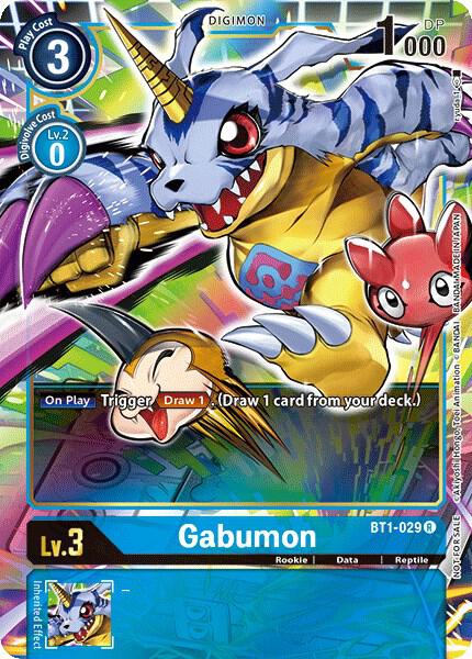 Gabumon - BT1-029 (Dash Pack Ver. 1.0) - Release Special Booster 1.0 (BT01-03A)